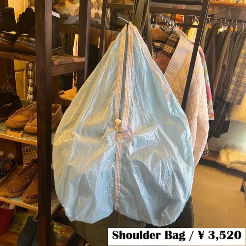 France Parachute Eco Bag Blue　フランス　パラシュートエコバッグ　ブルー　ＥＣＯ　エコバッグ　