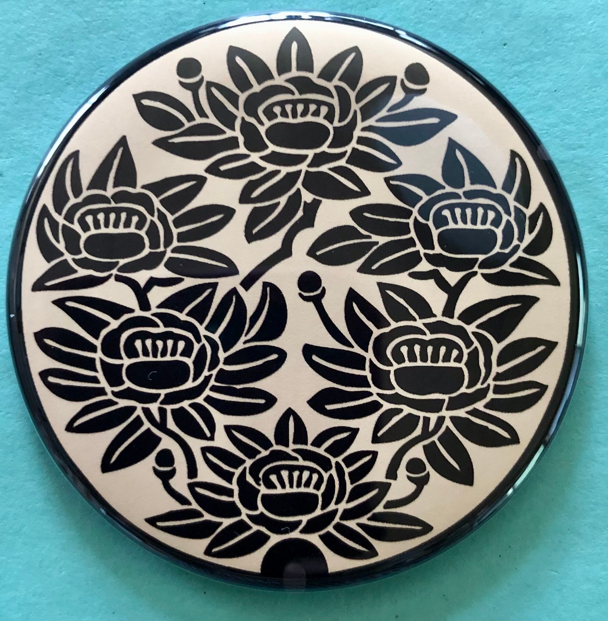 Big mamaさま専用 色絵井桁蓋置（共箱）&真塗飾り盆 真さま専用 Big mamaさま専用 色絵井桁蓋置（共箱）&真塗