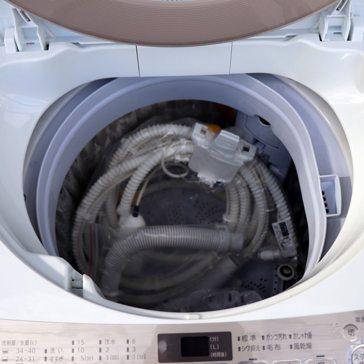 SHARP・シャープ・全自動電気洗濯機・7kg・ES-KS70T-N・2018年製・No 