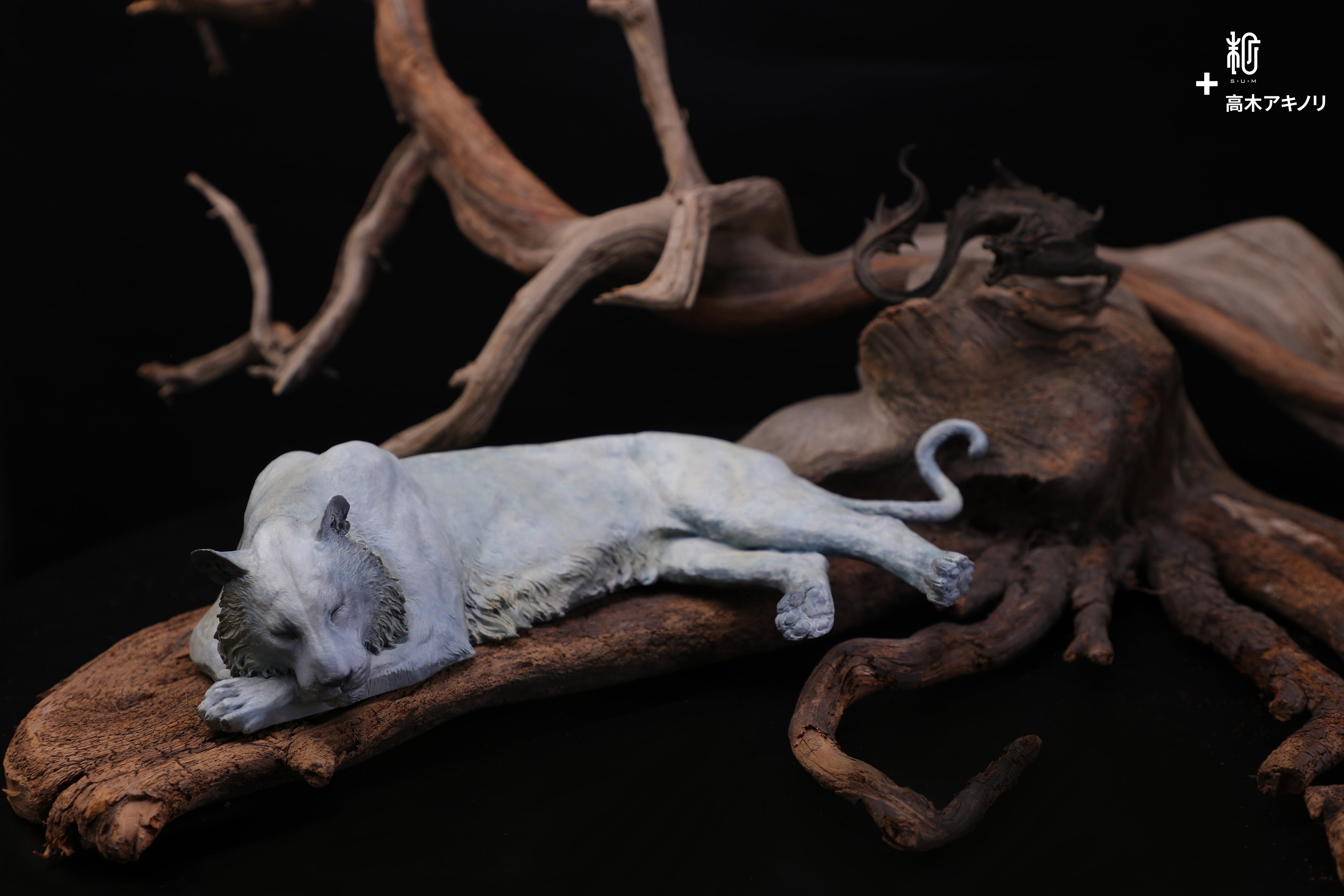 ブロンズ像　律動　館野弘青 祝 小山市制65周年 開館10周年 第47回企画展「館野弘青彫刻展