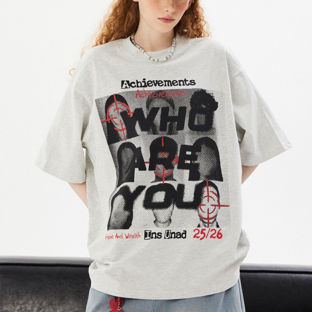 portrait graphic short-sleeve tee　ポートレートグラフィック半袖ティー　J2080