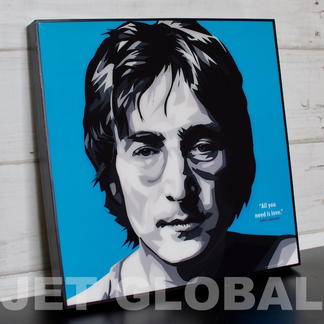 ジョンレノン/ JOHN LENNON : BLUE / Mサイズ 26cm / PAPM_0072