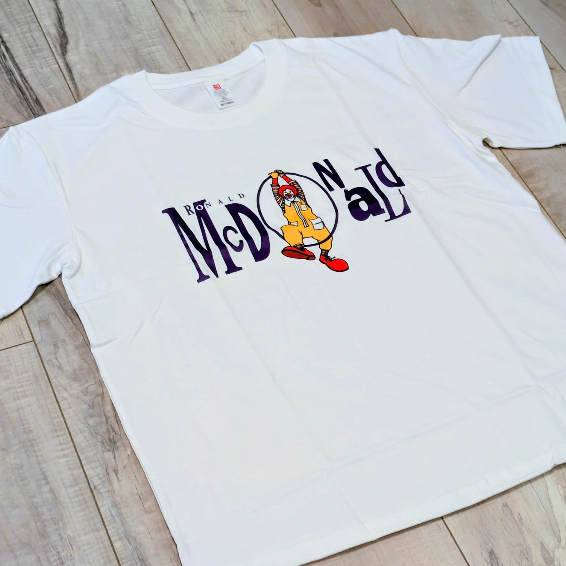 【 Ronald McDonald ( ロナルド・マクドナルド / ドナルド )】Tシャツ 〚アメリカン雑貨 アメトイ〛