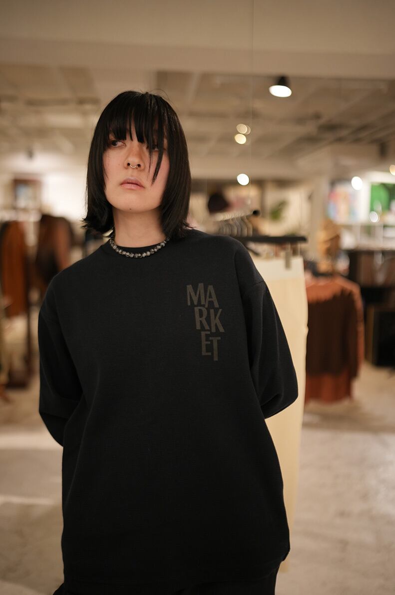 MOON TREE PLANET - long T black market | MOON TREE PLANET 