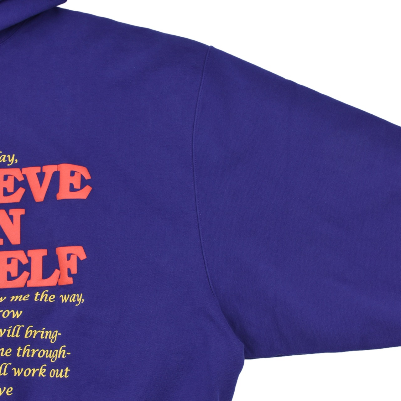 【VETEMENTS】BELIEVE IN YOURSELF HOODIE(ROYAL BLUE) - 5