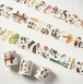 新作☆WT129｜The Washi Tape Shop【Panda Pilgrimage】型抜き マスキングテープ 全3種セット