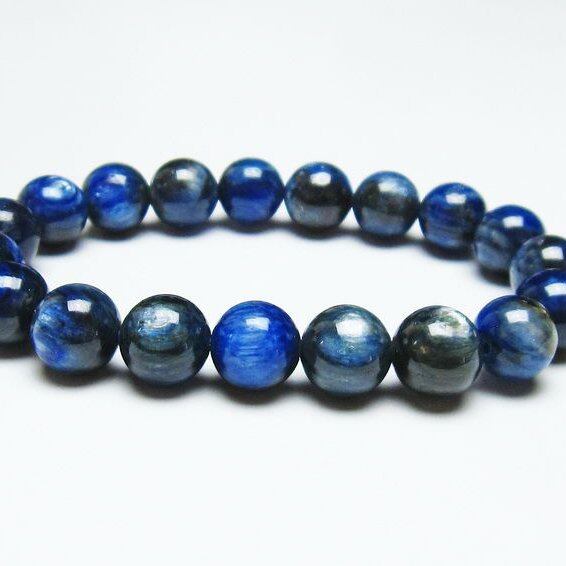 カイヤナイト ブレスレット 11mm 一点物 メール便可 [M便 1/10] 111-40046