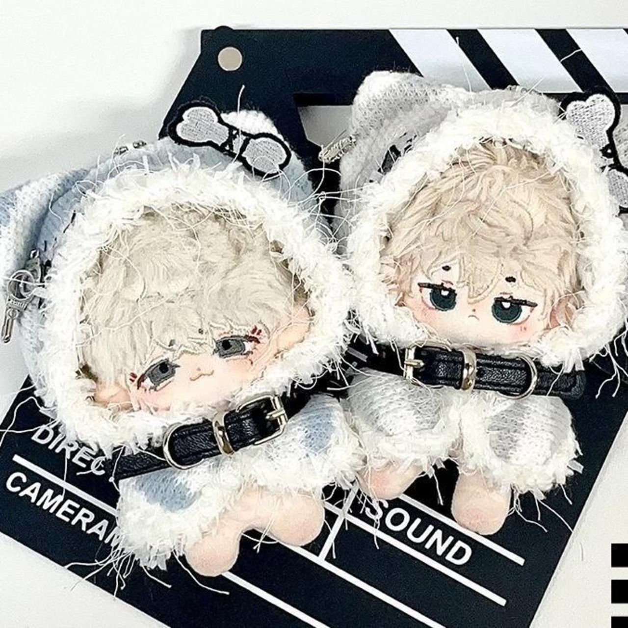 10cm ぬいぐるみ服 着せ替え ぬい服 ちびぬい マンド パープル ぬい活  