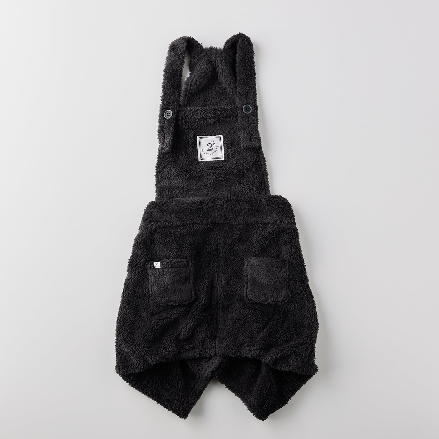 252510 大型犬サイズ］フリースオーバーオールB5Lまであります | 犬服