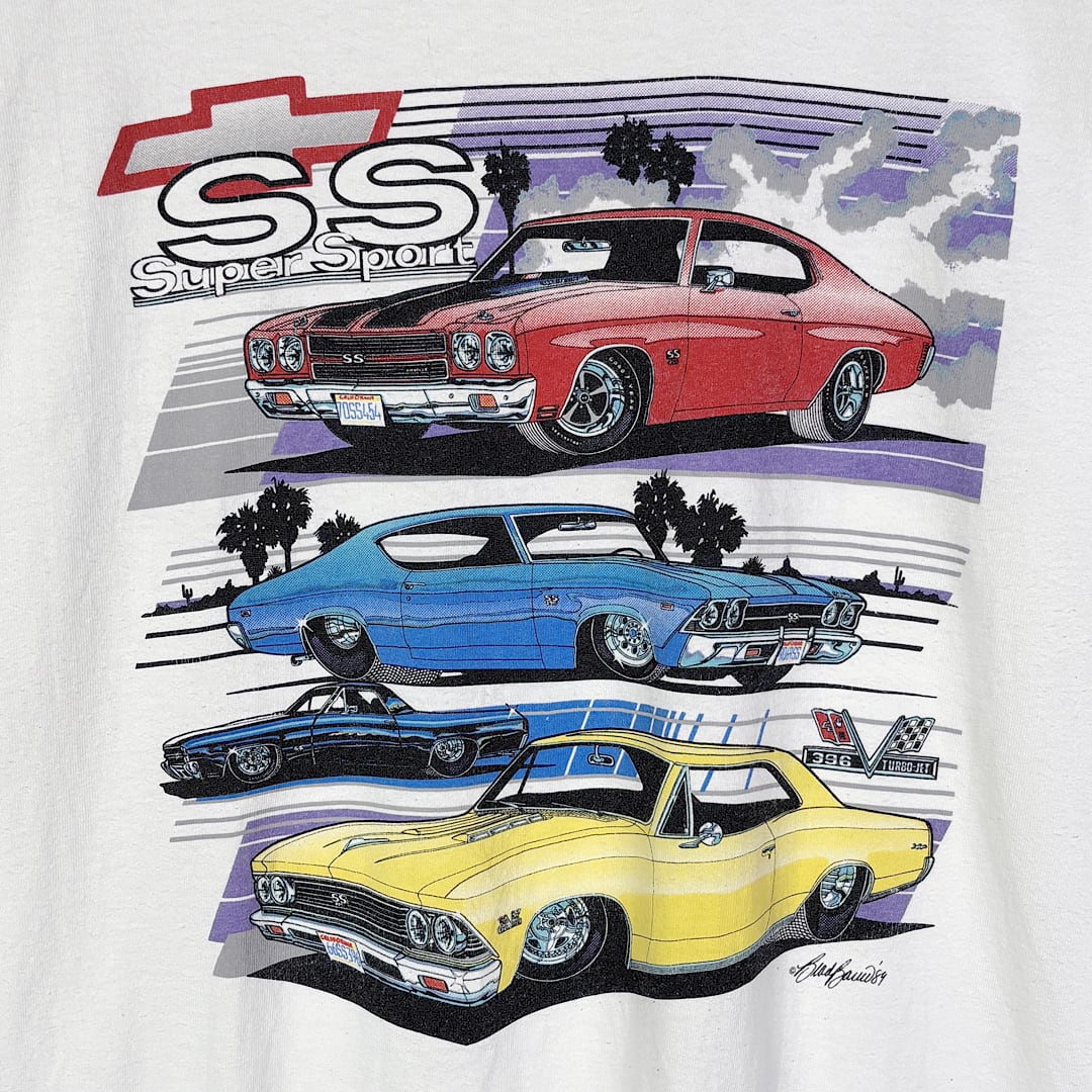 80s シボレー スーパースポーツ USA製 ヴィンテージ Tシャツ