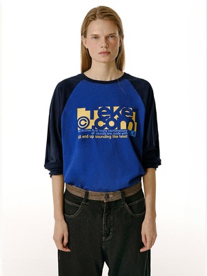 10/末発送 [TEKET] Folder L/S Tee Blue 正規品 韓国ブランド 韓国ファッション 韓国代行 日本 店舗 テケット