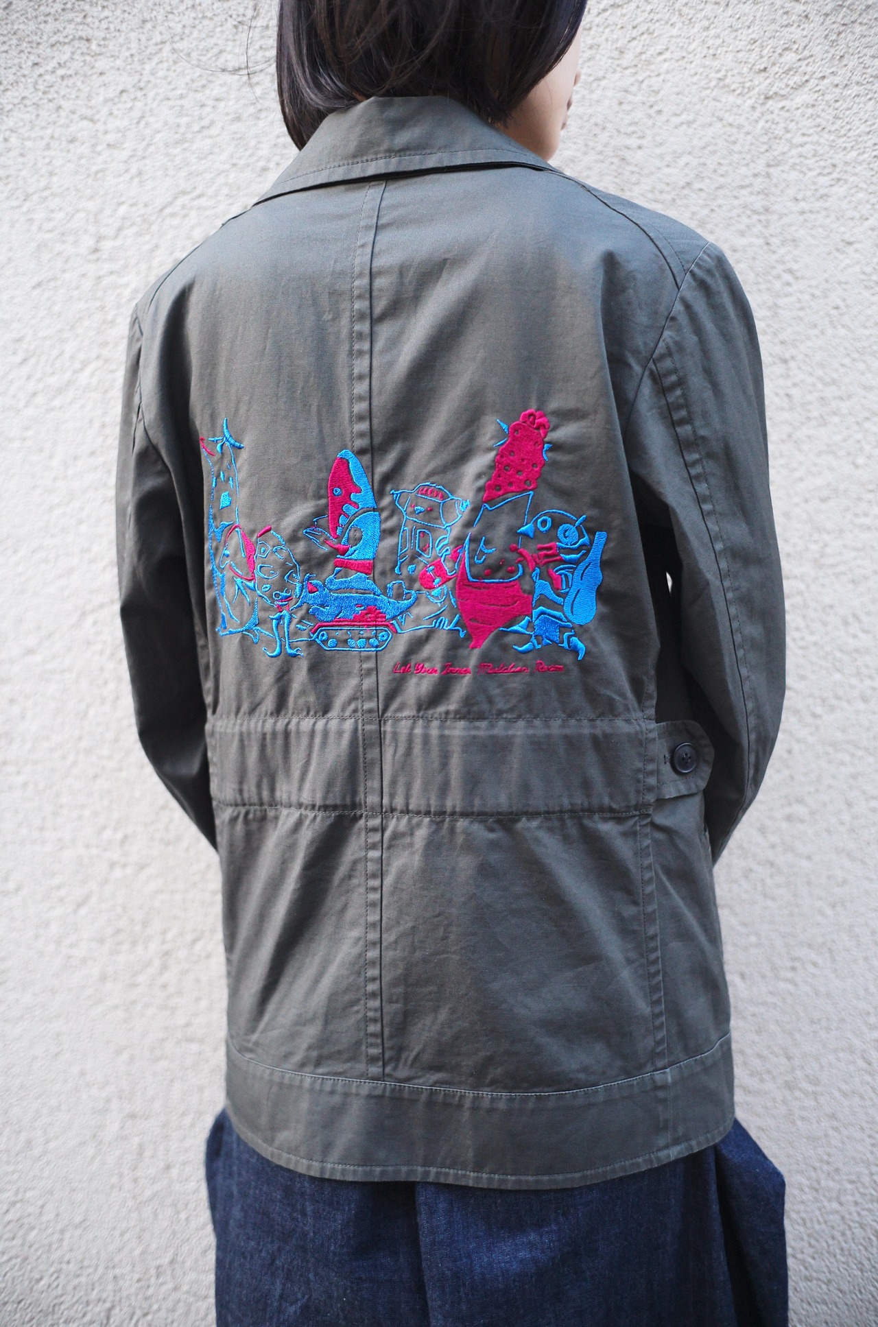 【一点物】KAIJU SHISHU Khaki JKT feat.足立真人