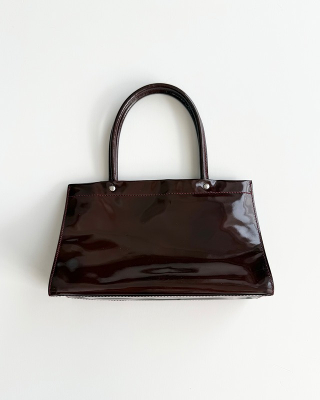 SS2000 MIU MIU ENAMEL HAND BAG