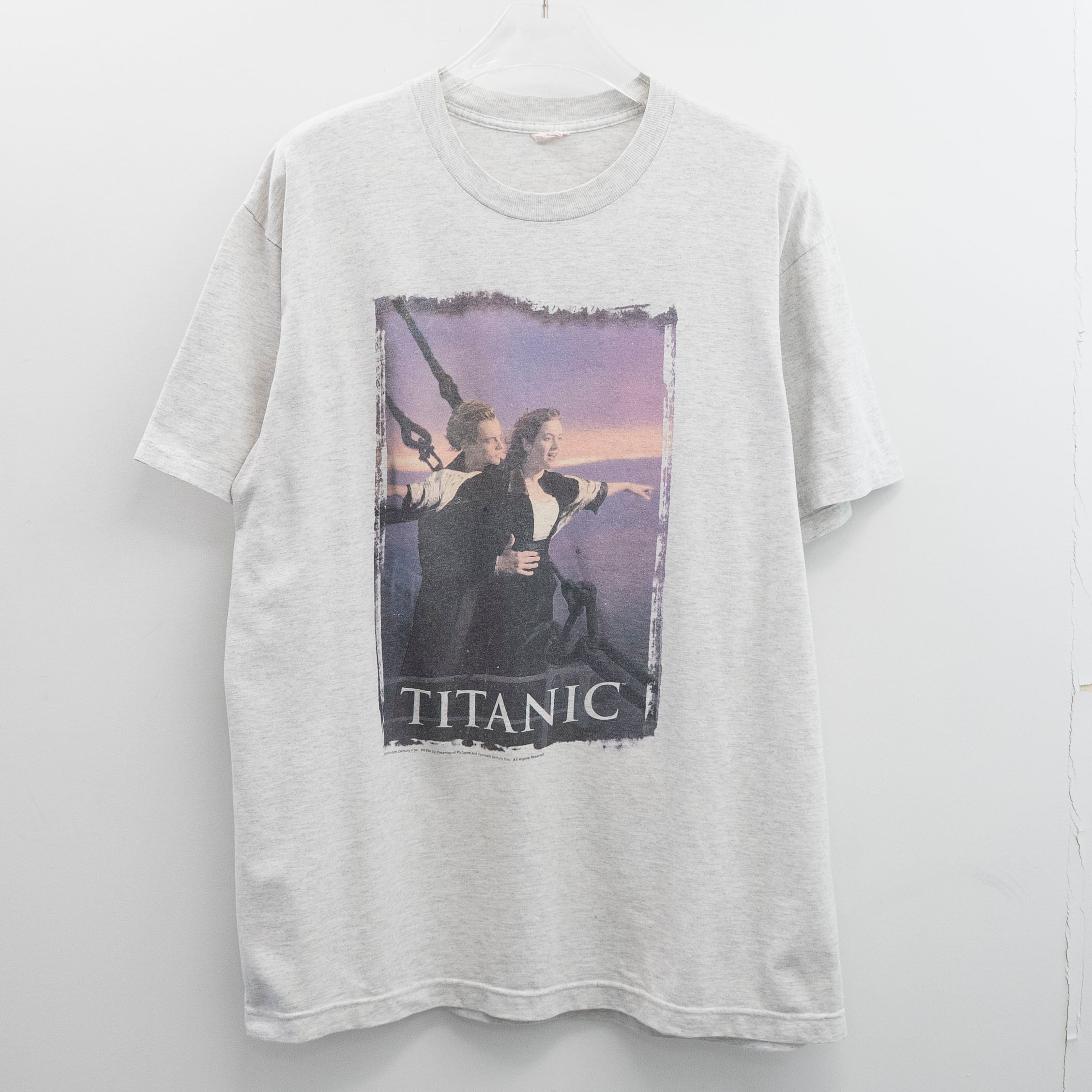 Titanic " Movie Promo " Faded Tag Fits XL 【A5-319】