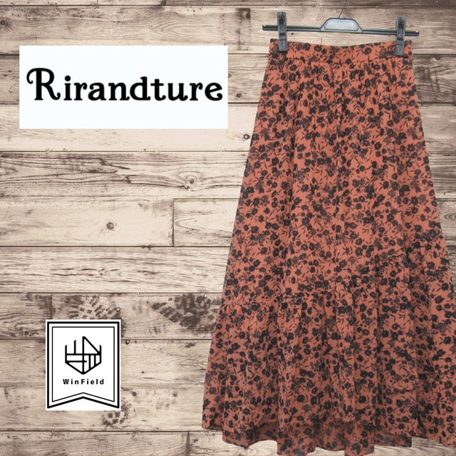リランドチュール Rirandture / 花柄 ロング スカート | セレクト 