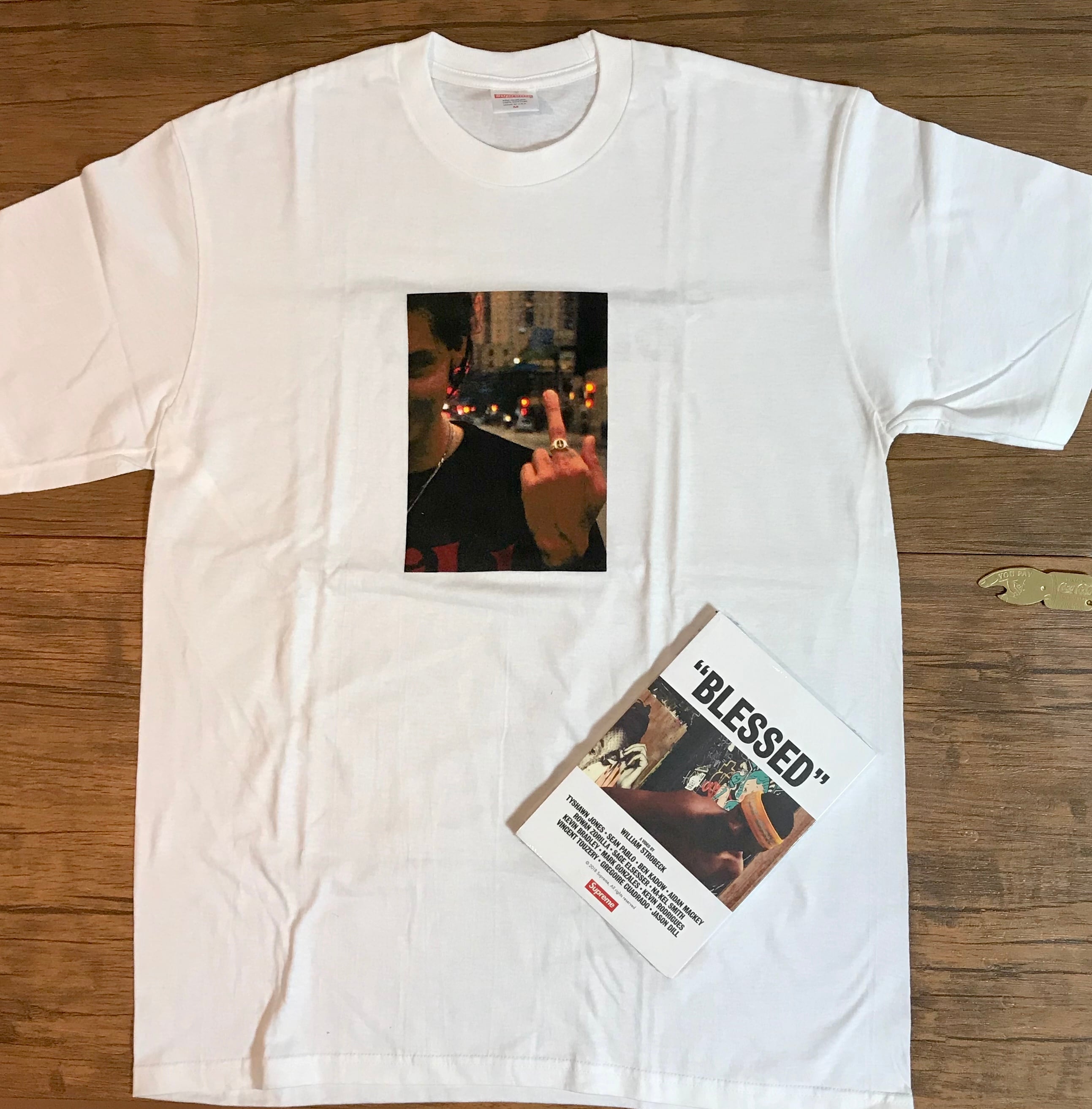 Supreme BLESSED Tee M & DVD 新品 Set売り