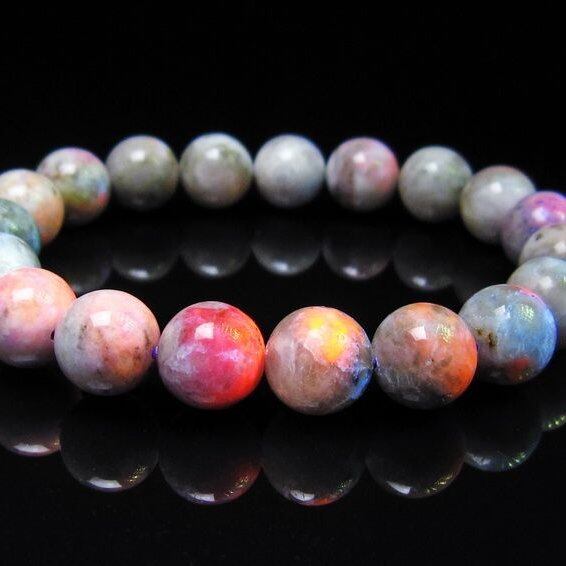 ハックマナイト ブレスレット 11mm 一点物 メール便可 111-49332