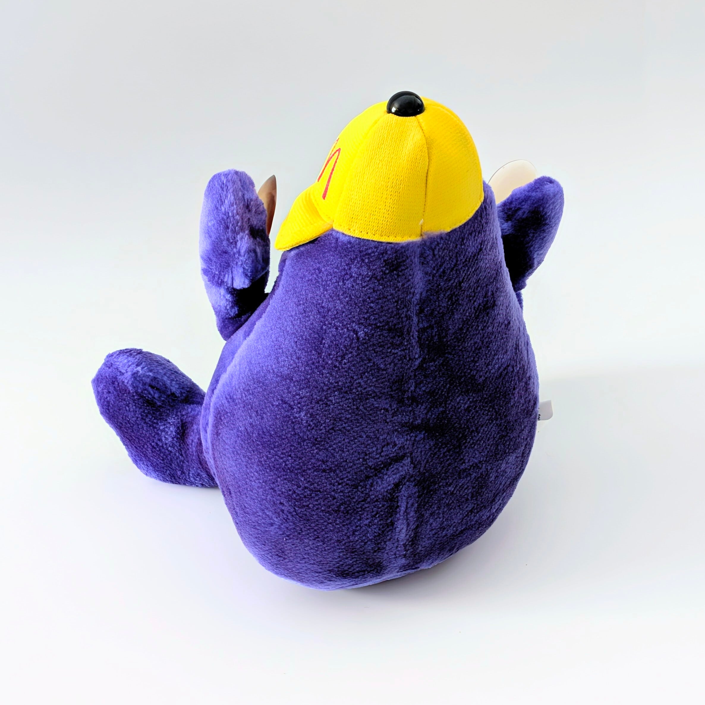 ☆VINTAGE 2000☆【 McDonald's( マクドナルド ) 】2000年 McDonaldland's 2000 Collection『 Grimace / グリマス 』吸盤付き Plush Toy / プラッシュ / ぬいぐるみ 〚アメリカン雑貨 アメトイ〛