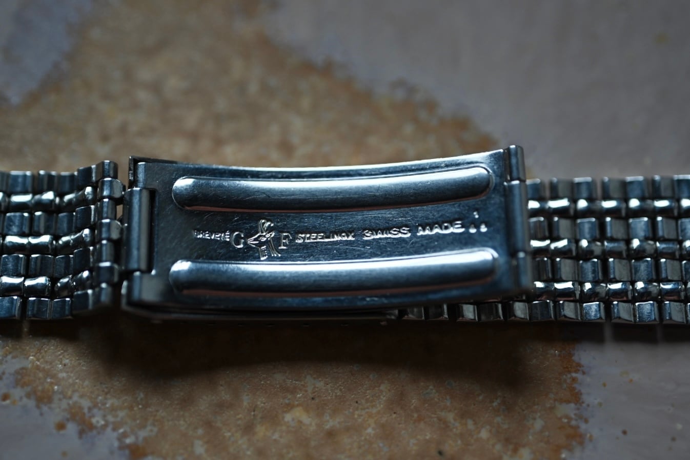 金属ブレスレット】1965年1期 IWC ライスブレスレット 