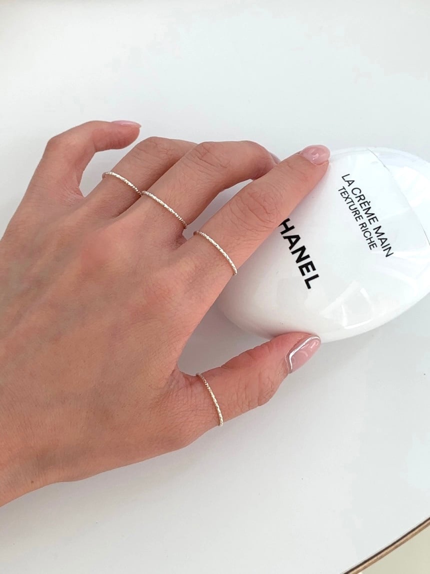 silver925 everyday cutting ring 5号〜19号 【 3color 】No.R016