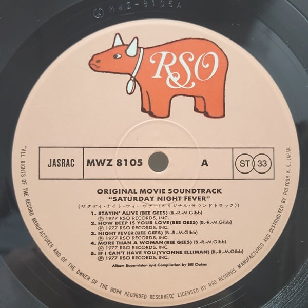Various / Saturday Night Fever (Sound Track) [MWZ 8105/6] - 画像4