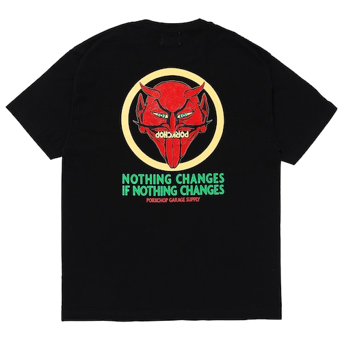 NOTHING DEVIL TEE/BLACK