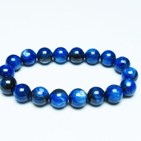 カイヤナイト ブレスレット 11mm 一点物 メール便可 [M便 1/10] 111-48016