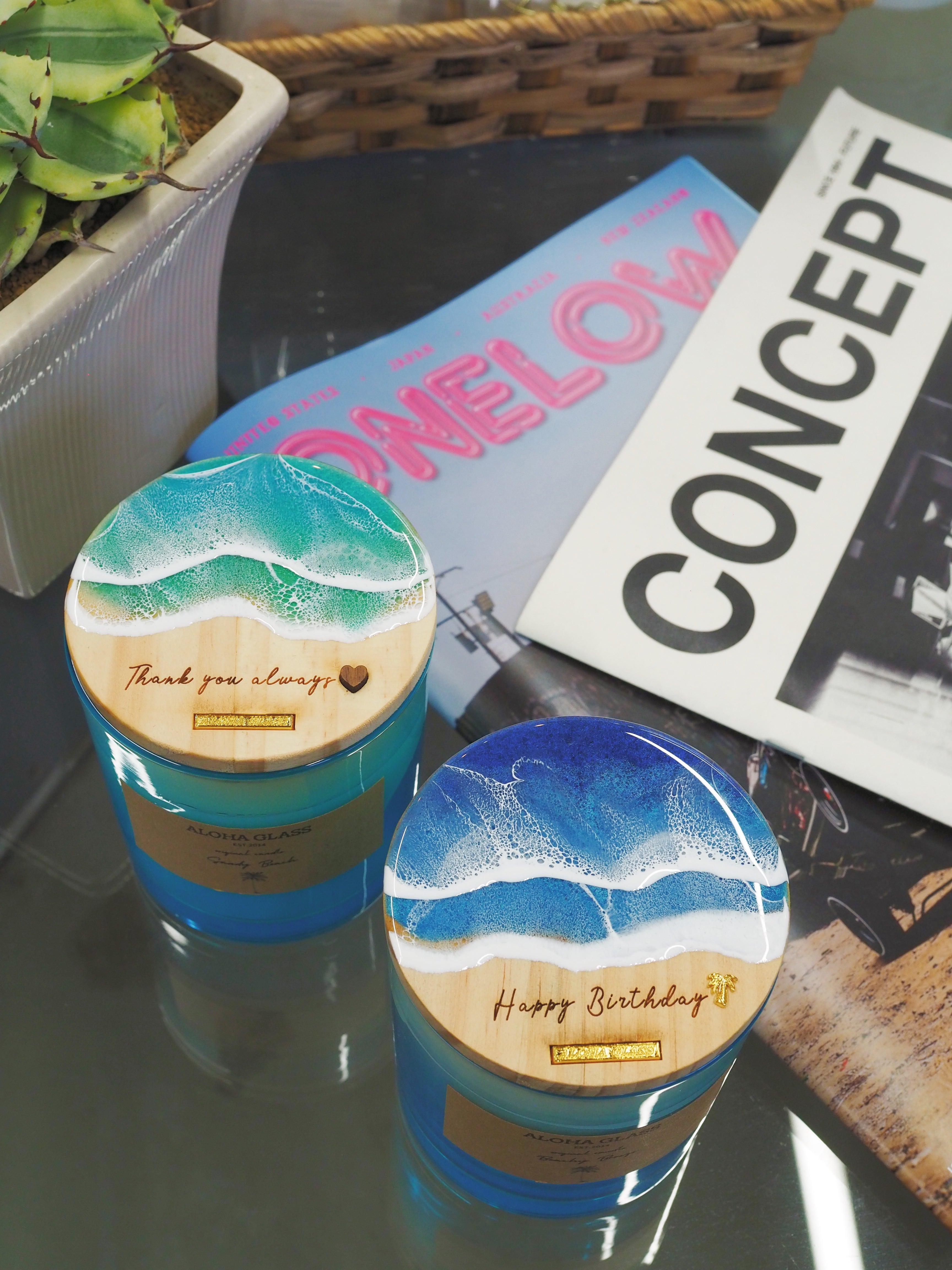 Original candle(beach trip) | ALOHA GLASS