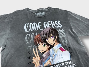【XL】2000s コードギアス 海外オフィシャル / ルルーシュ×スザク / 2025703