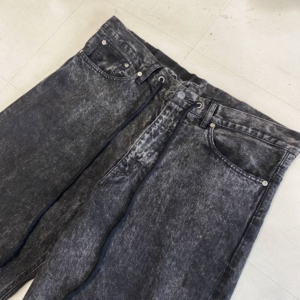 MINEDENIM マインデニム 22AW Drawstring E.wide 5Pocket ワイドデニム