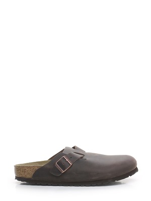 BIRKENSTOCK メンズ サンダル レザー・ラバー ブラウン