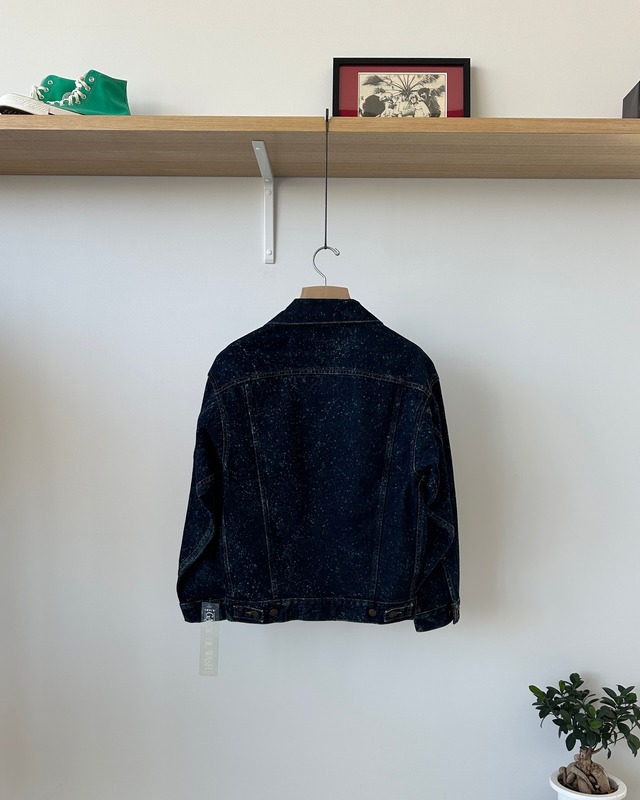-Deadstock Levi's- Vintage 80s XS 70507 GALACTIC WASH Denim Jacket made in USA