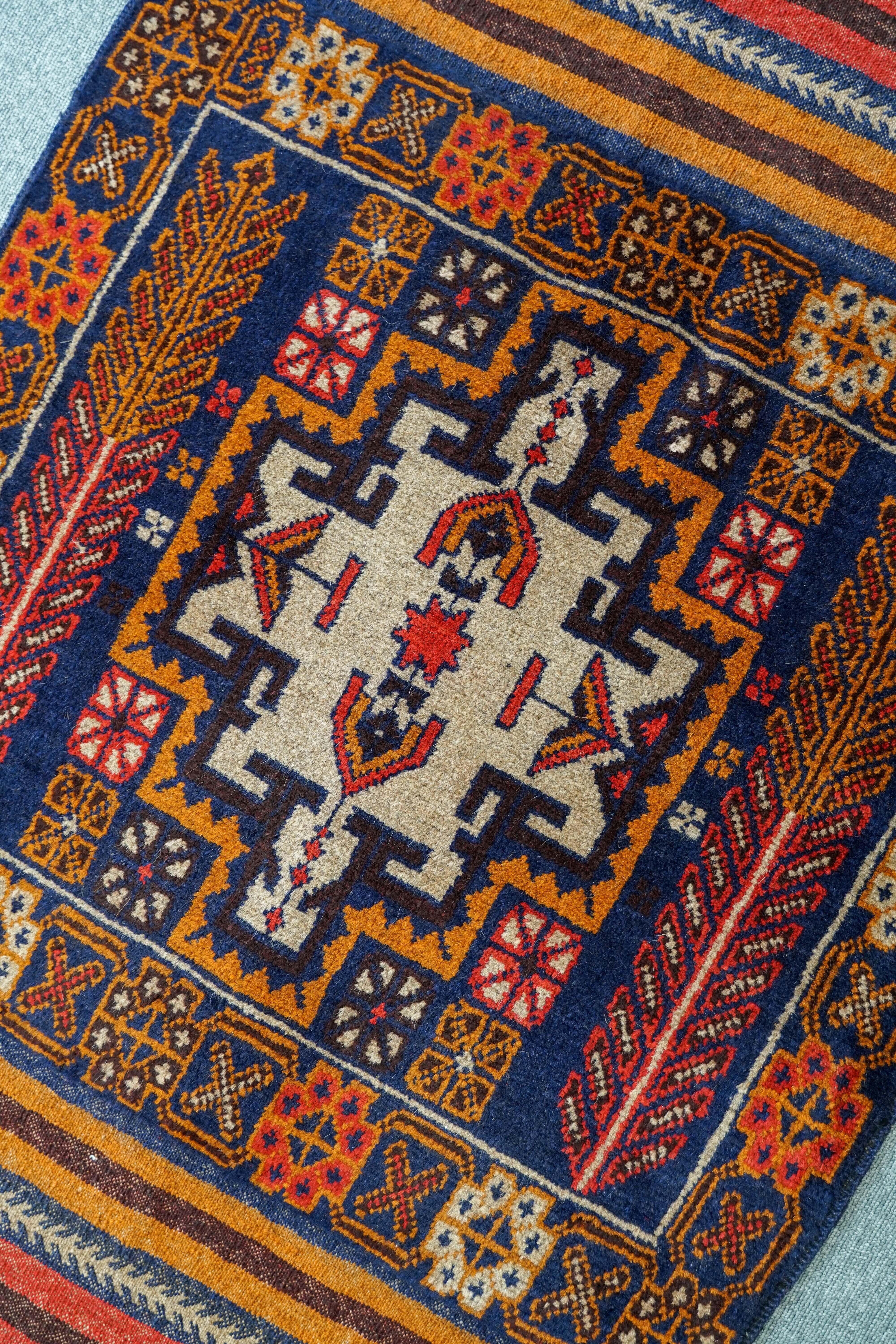148×82cm【バルーチ トライバルラグ】 | Decorworks 148×82cm【バルーチ トライバルラグ】 | Decorworks
