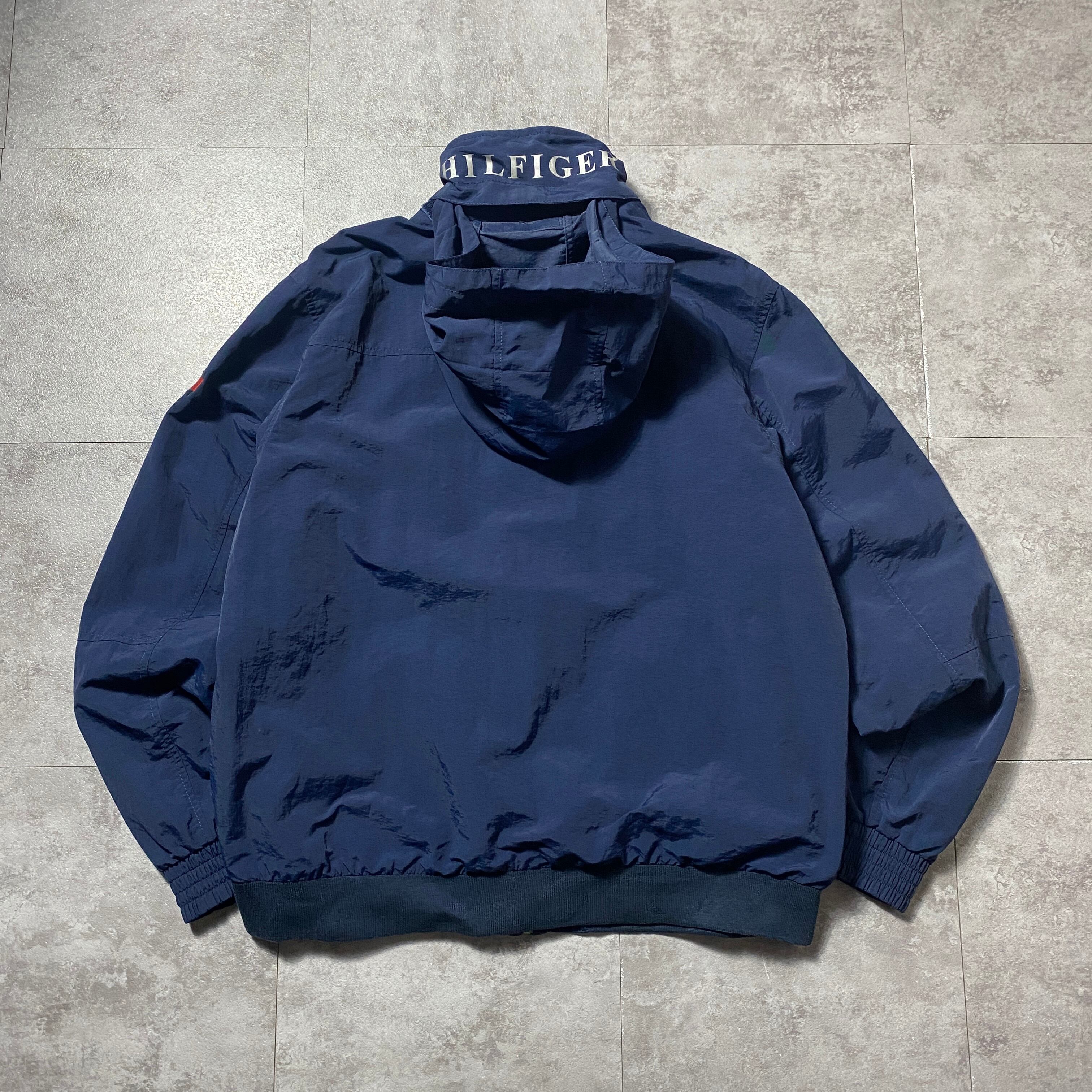 Tommy Hilfiger トミーヒルフィガー 刺繍ワンポイント ネイビー