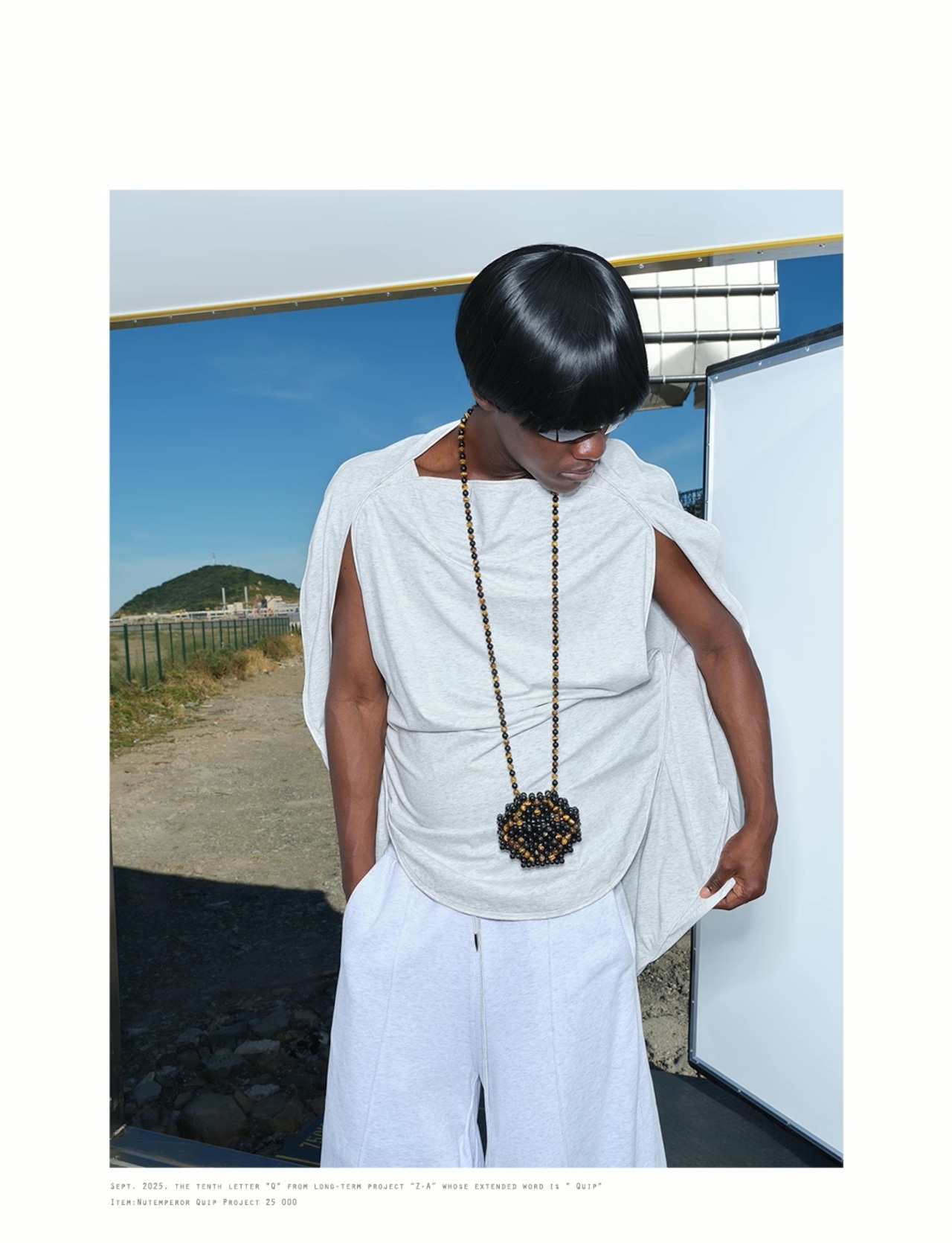 NUTEMPEROR Quip Project 010 Natural Stone Mini Bag