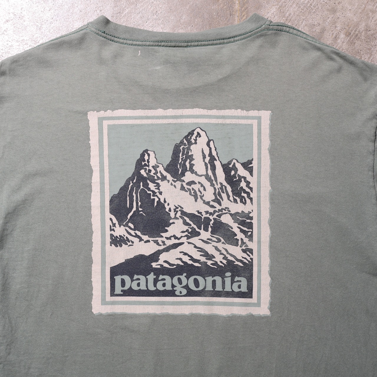 美品 L L/S T-Shirt 97年 USA製 Mountain Logo Patagonia パタゴニア マウンテンロゴ 山ロゴ 長袖Tシャツ