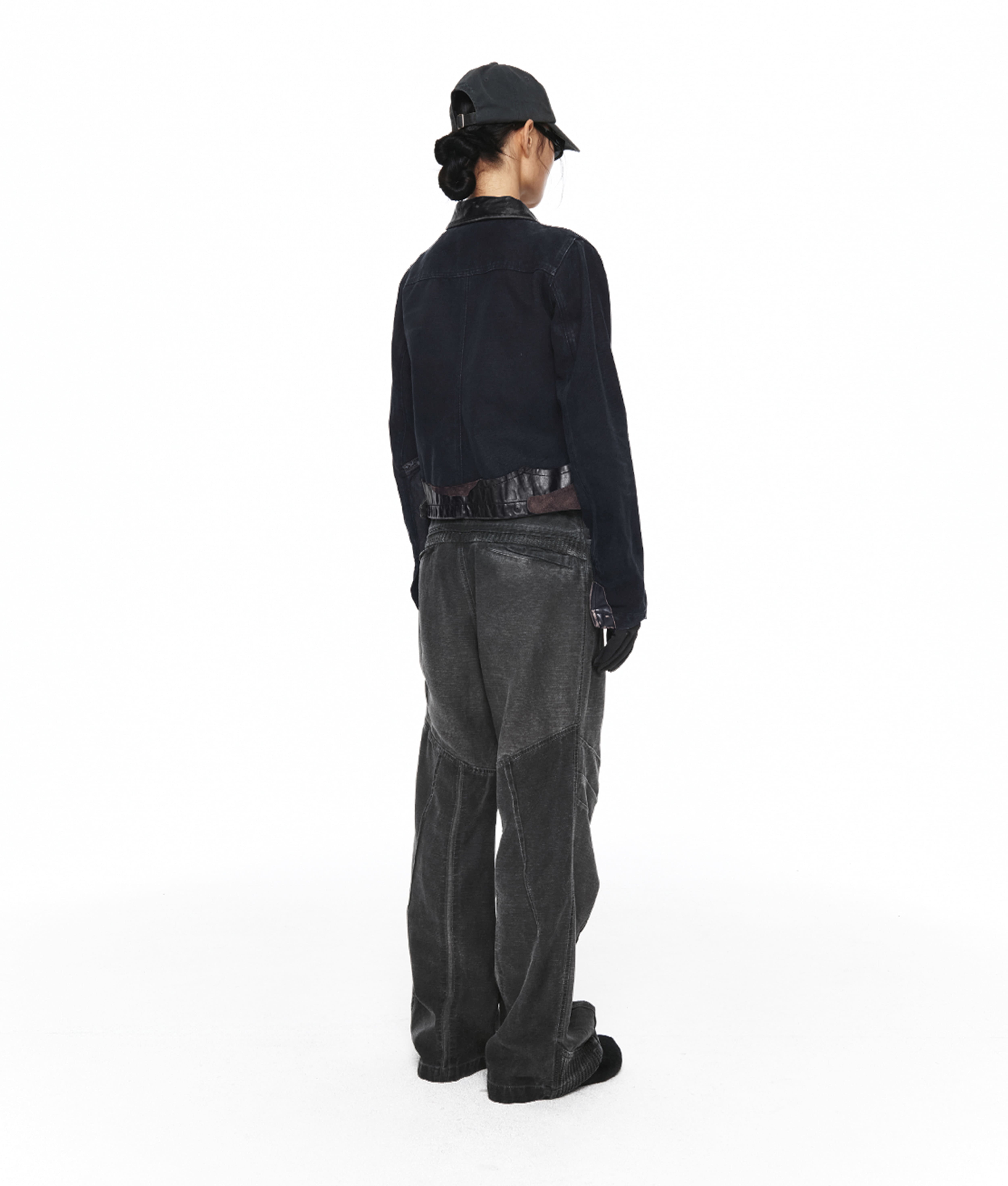 XLIM] EP.8 WOMEN 03 TROUSERS COLOR : WASHED BLACK 正規品 韓国