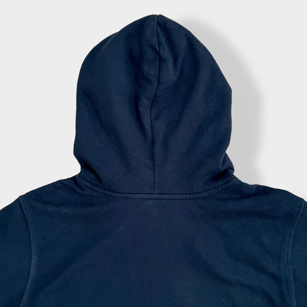 【THE NORTH FACE】ロゴ プリント パーカー プルオーバー スウェット フーディー hoodie アウトドア M ノースフェイス 黒 us古着