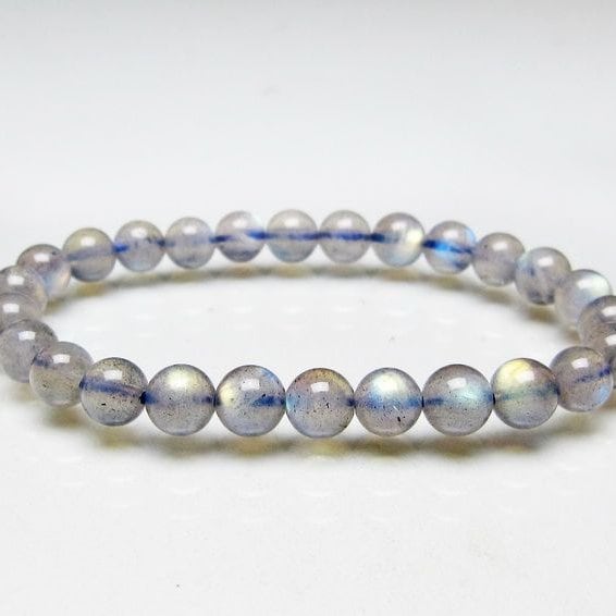 ラブラドライト ブレスレット 7mm 一点物 メール便可 [M便 1/10] 111-44804