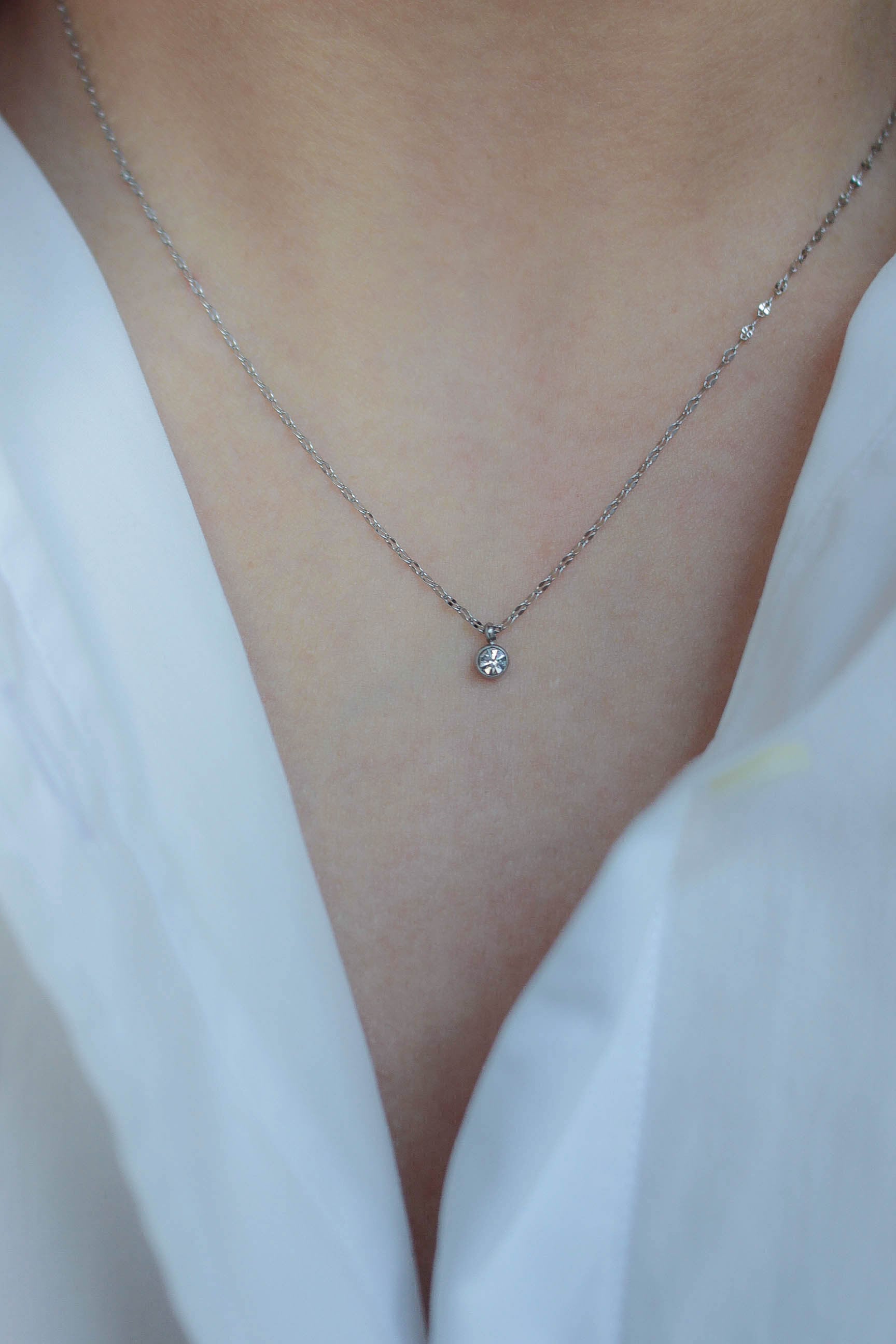 Skin Sparkle Bijou Necklace | ebine(エビネ)|金属アレルギー対応