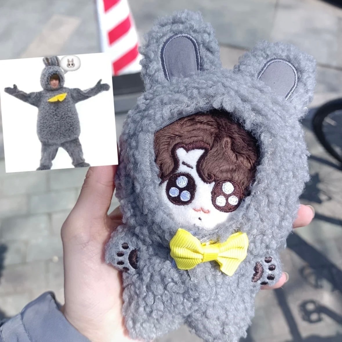 トップス付きサロペット』ちびぬい ぬい服 ドール スキズ マニアック