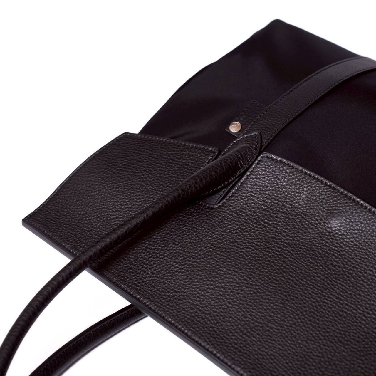 Sac caba a rabat forme(FLAP TOTE BAG) /【BLACK】 - 5