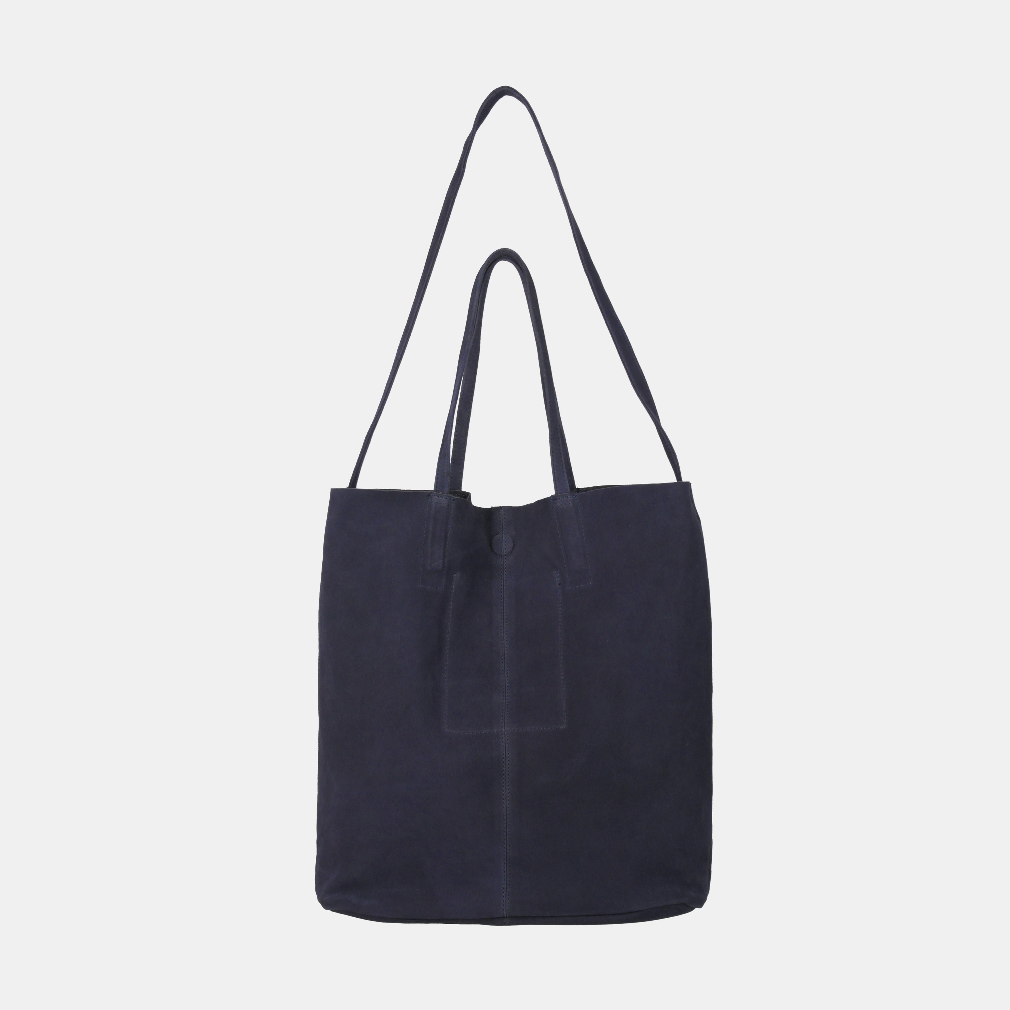 3WAY LARGE TOTE（L size）OIL SUEDE NAVY | Morphee（モルフェ）
