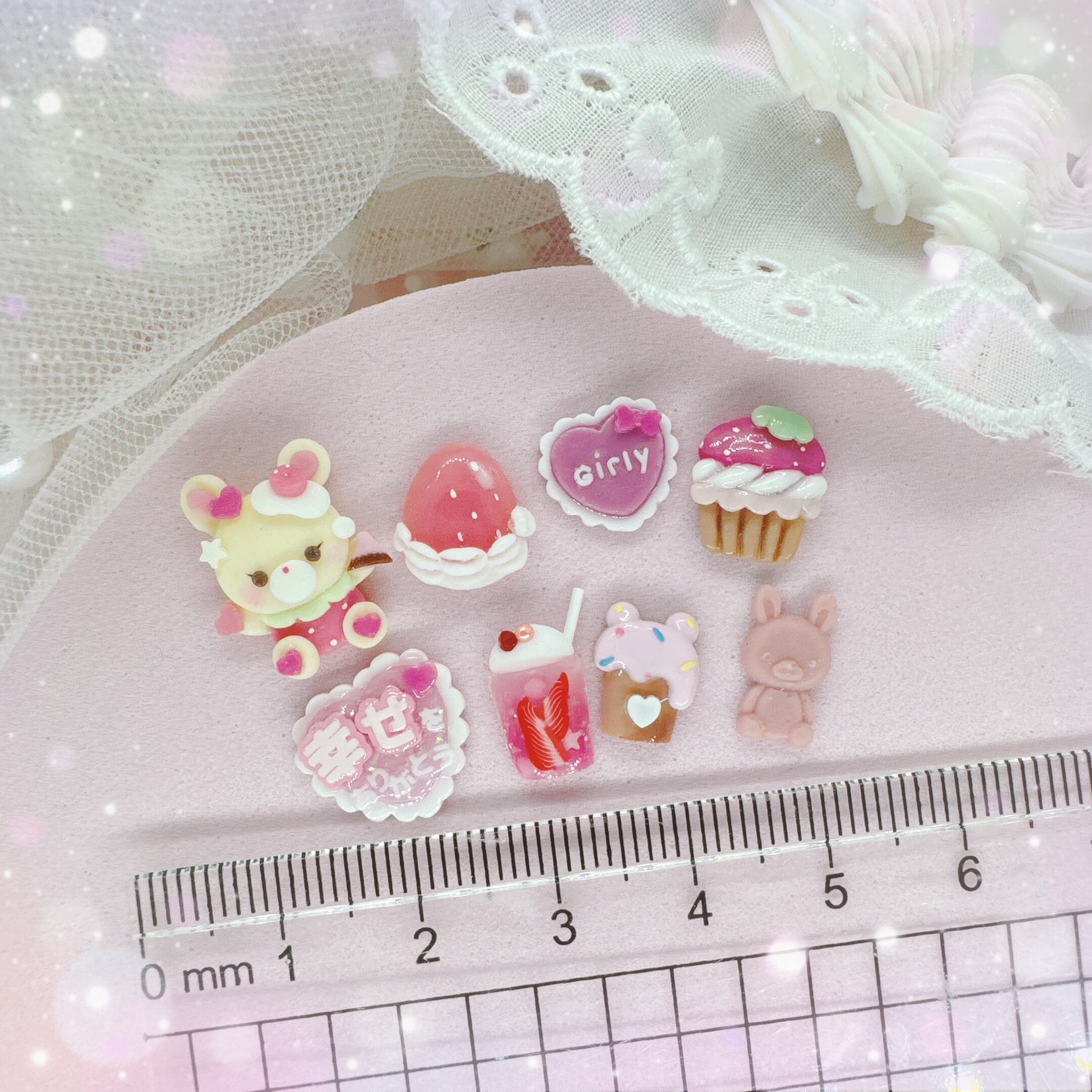 現品 ネイルパーツ ガーリーパーツセット＊ | AngeNail＊あんじゅね