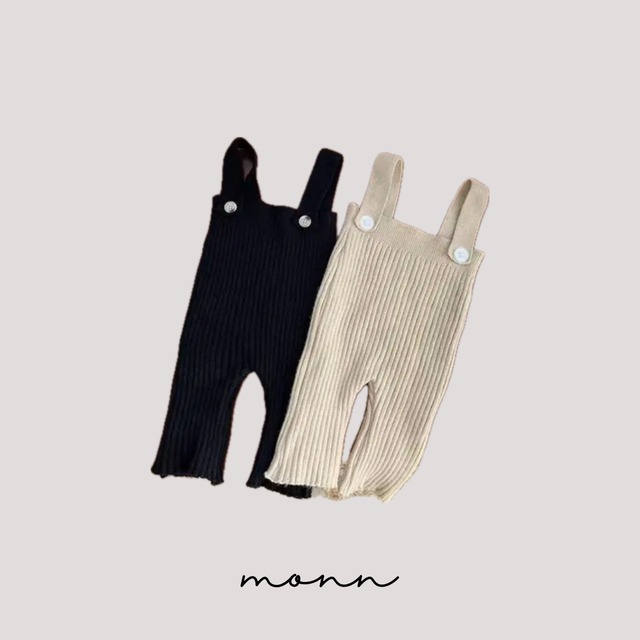 ニットオーバーオール