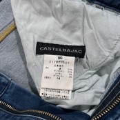 CASTELBAJAC カステルバジャック BIGロゴ入り デニム パンツ ジーンズ サイズ 50 /メンズ