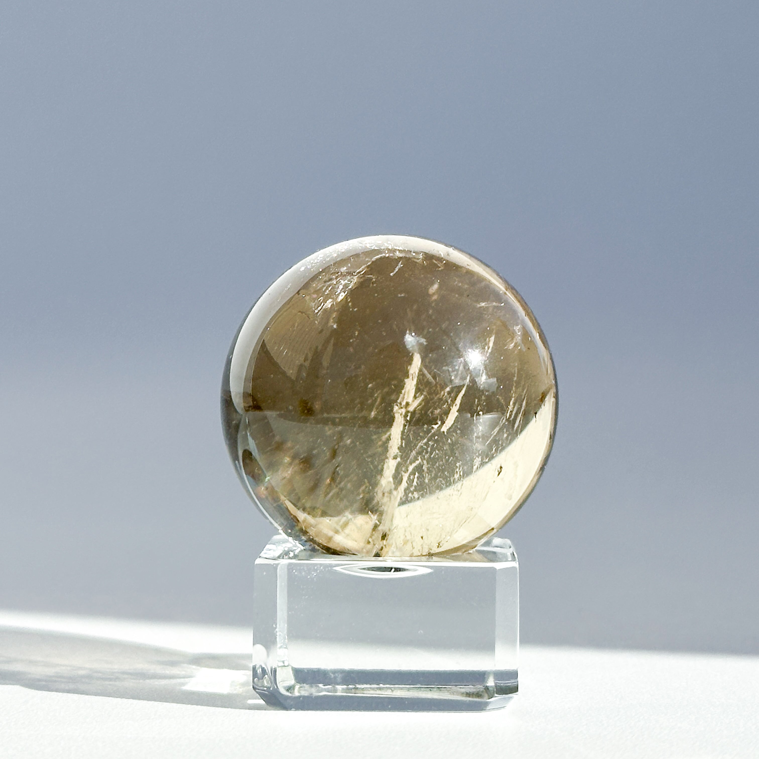 シトリン（黄水晶） スフィア03 ◇ Citrine ◇ 天然石・鉱物