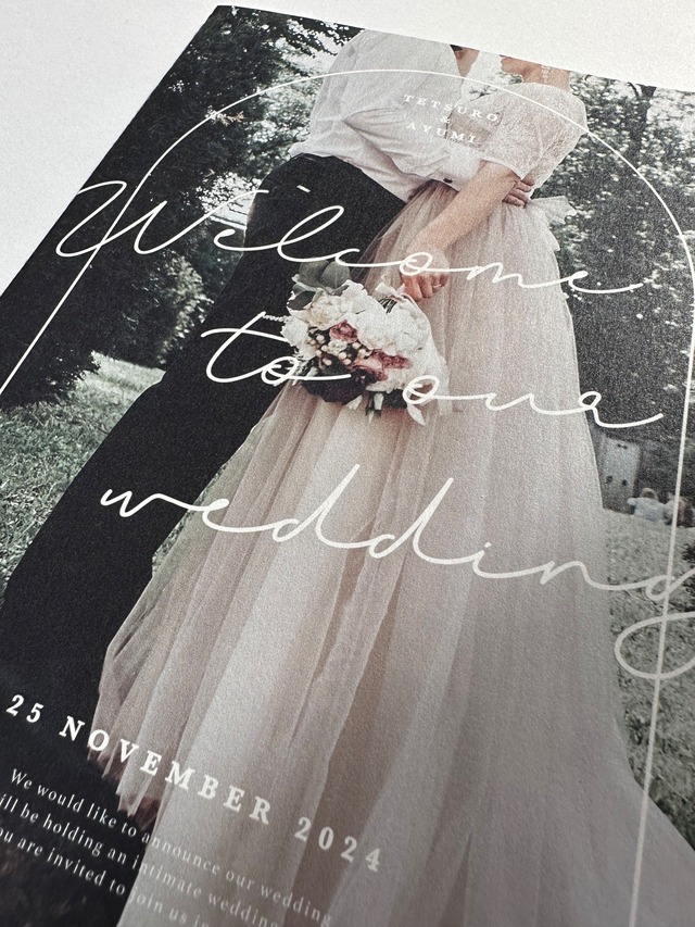 三つ折り｜プロフィールブック｜A5｜6P　#02