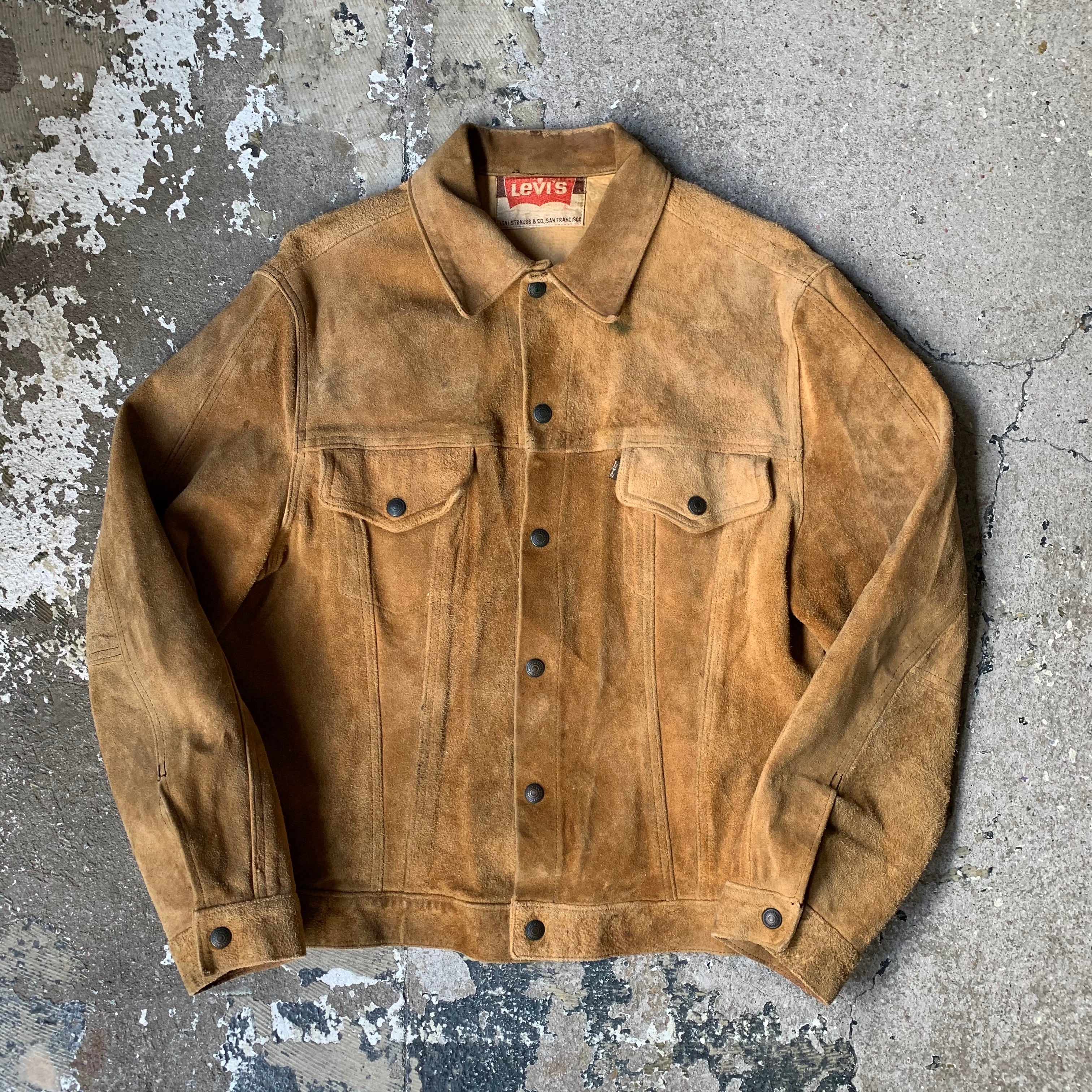 's Levi's suede leather jacket 3rd type   cougカーグ｜熊本県