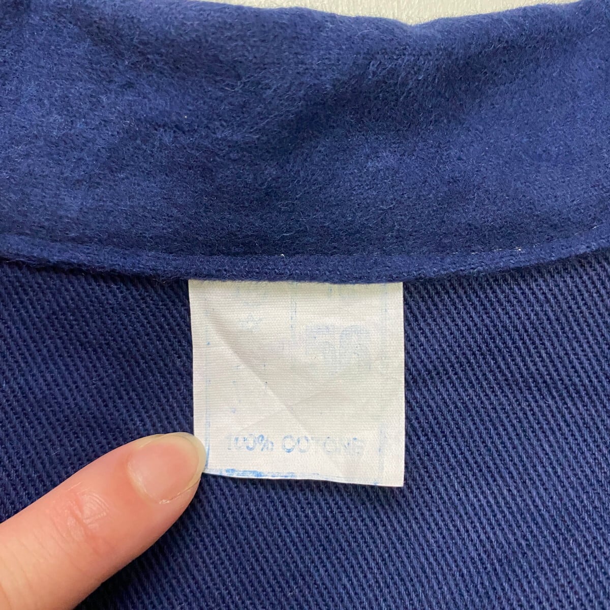 シャモアクロス 起毛素材 ユーロワークジャケット カバーオール メンズ2xl相当 古着 ネイビー 紺 ワークジャケット Cs29a 30 Cave 古着屋 公式 古着通販サイト